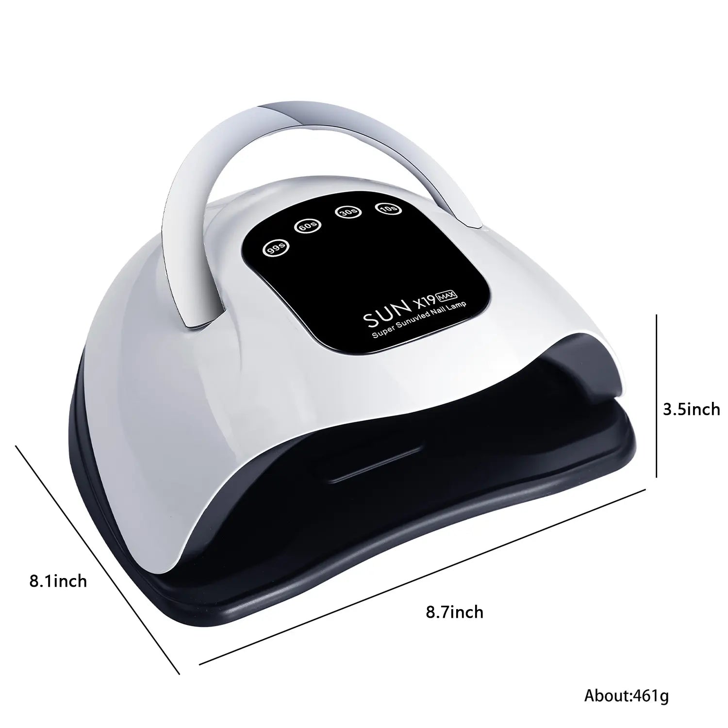 320w nail lamps quick drying nail polish led light therapy machine size specifications