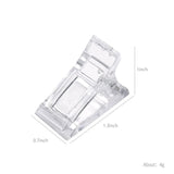 Extended model clips plastic transparent size length
