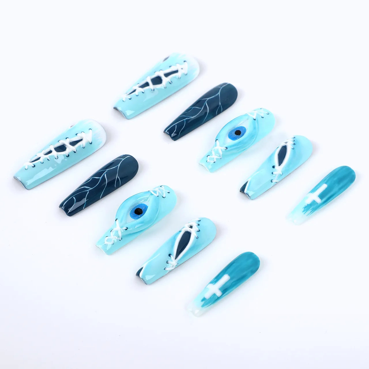 Hand-painted 100% by our experienced nail artists.