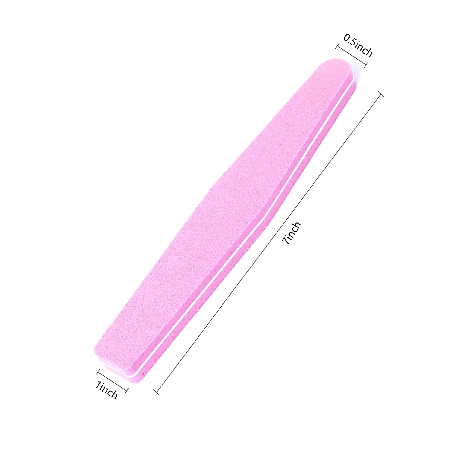 Nail tools double sided sanding sponge rubbing strips size length