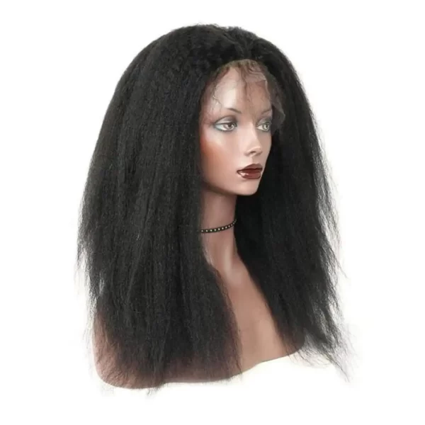 Wholesale 13x4 lace frontal kinky straight wigs.