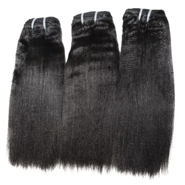 Wholesale yaki human hair bundles.