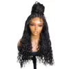 Knotless Box Braids Wigs Full Lace with Fake Scalp